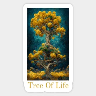 Tree of Life Painting Sticker